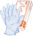 Mănuși chirurgicale de unică folosință 100 buc VINYL BLUE pudrate