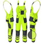 Pantaloni reflectorizanți cu bretele PROFI HIVIS