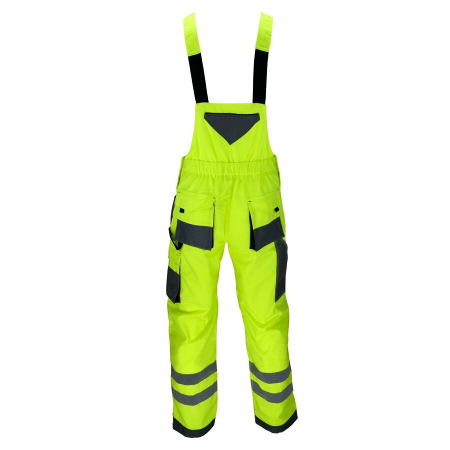 Pantaloni reflectorizanți cu bretele PROFI HIVIS