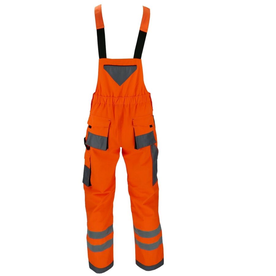 Pantaloni reflectorizanți cu bretele PROFI HIVIS