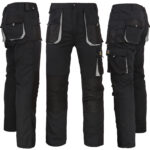 Pantaloni de lucru până la talie FORCE BLACK GRAU