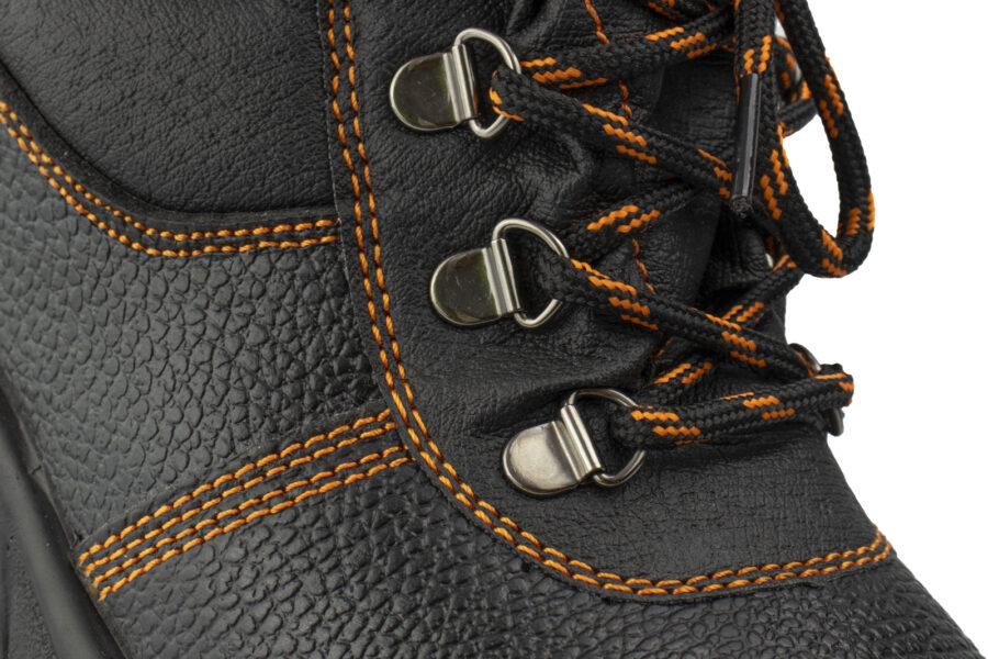 Pantofi de lucru din piele ALFA COOL ORANGE SB