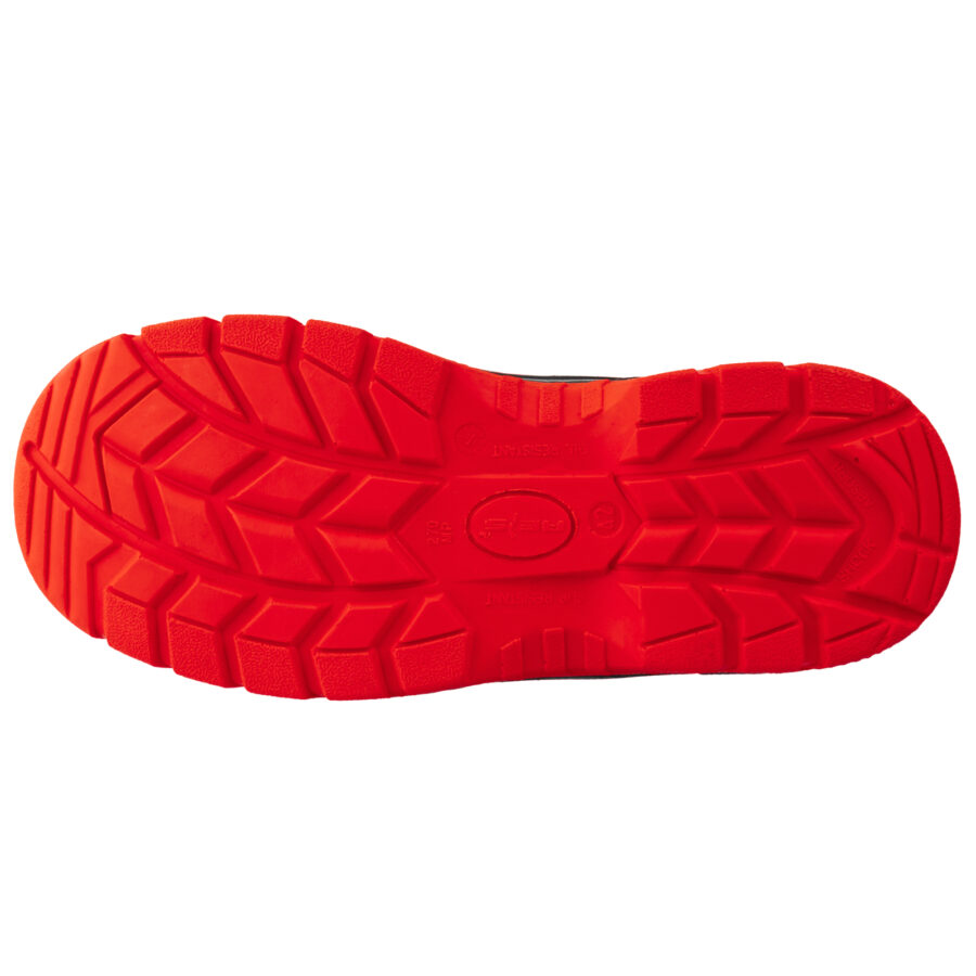 Pantofi de lucru din piele ALFA COOL RED SB