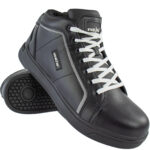 Pantofi de protecție din piele JOHNY SB pentru lucru