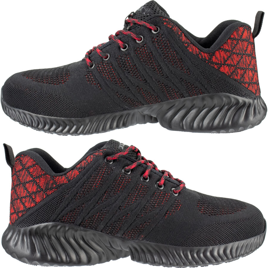 Pantofi de protecție teniși PAUL SBP RED
