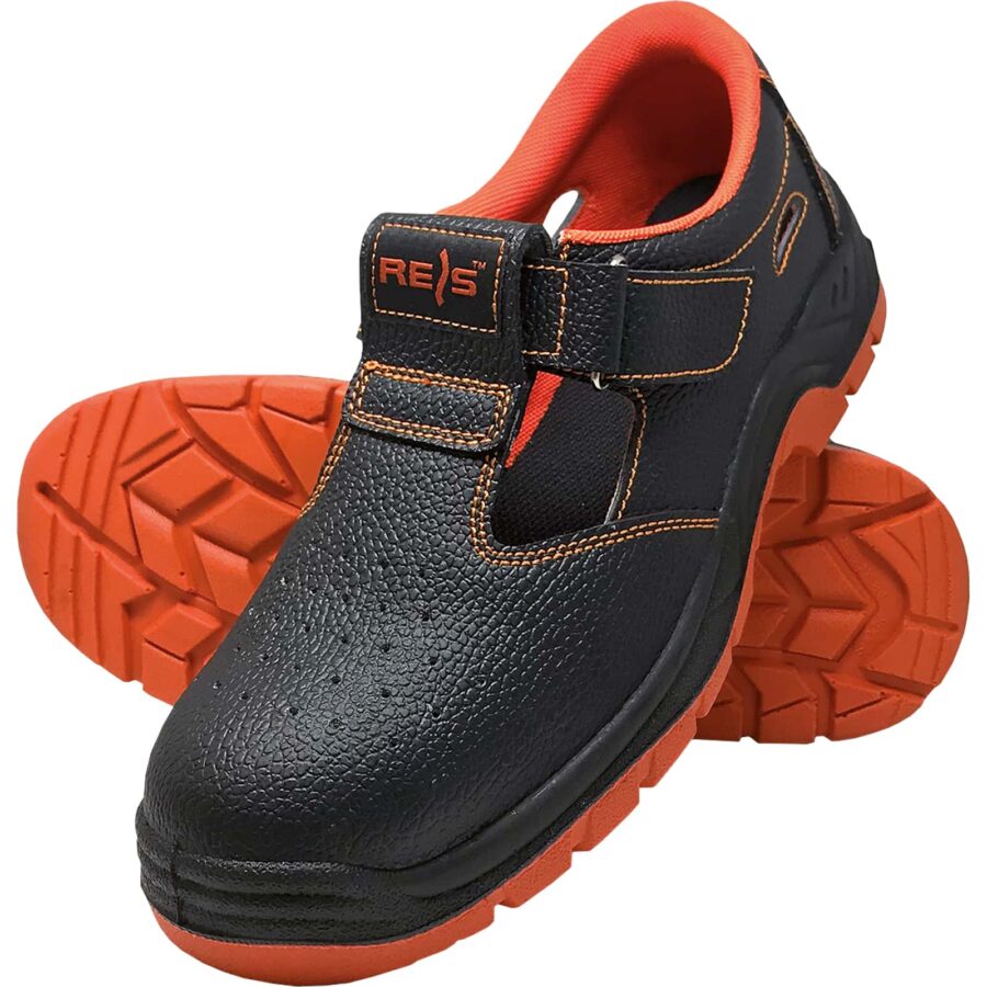 Sandale de lucru din piele ALFASAN COOL ORANGE SB