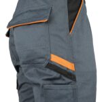 Pantaloni de lucru până la talie PRO GREY