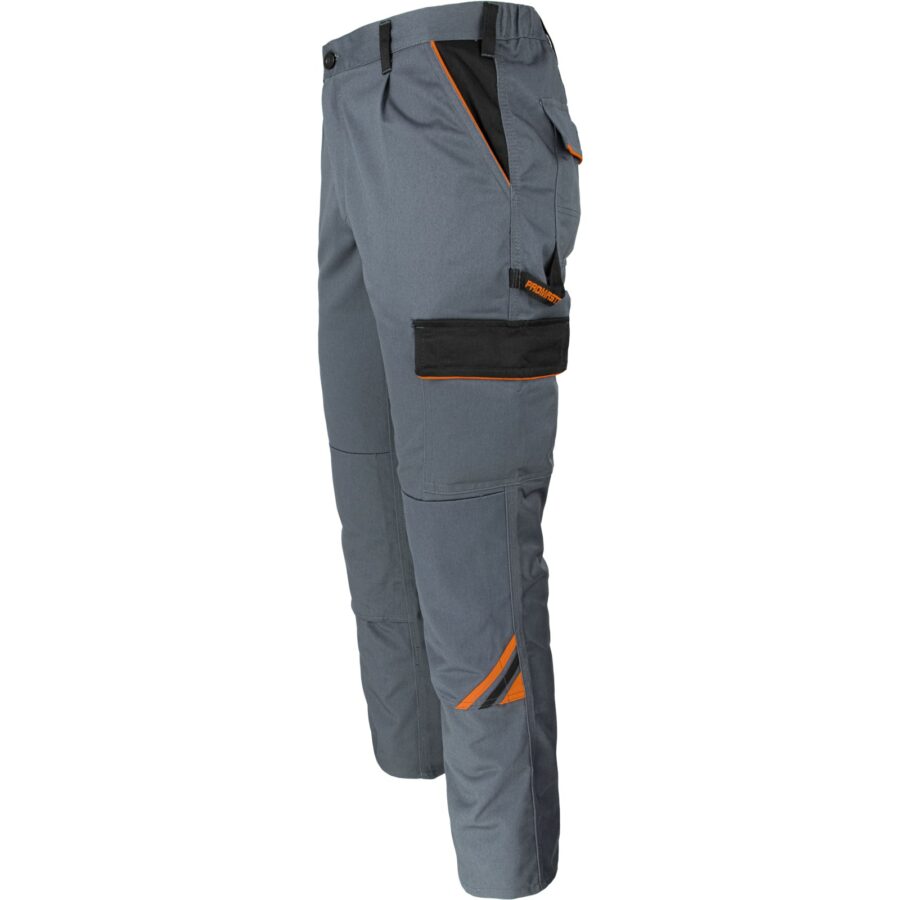 Pantaloni de lucru până la talie PRO GREY