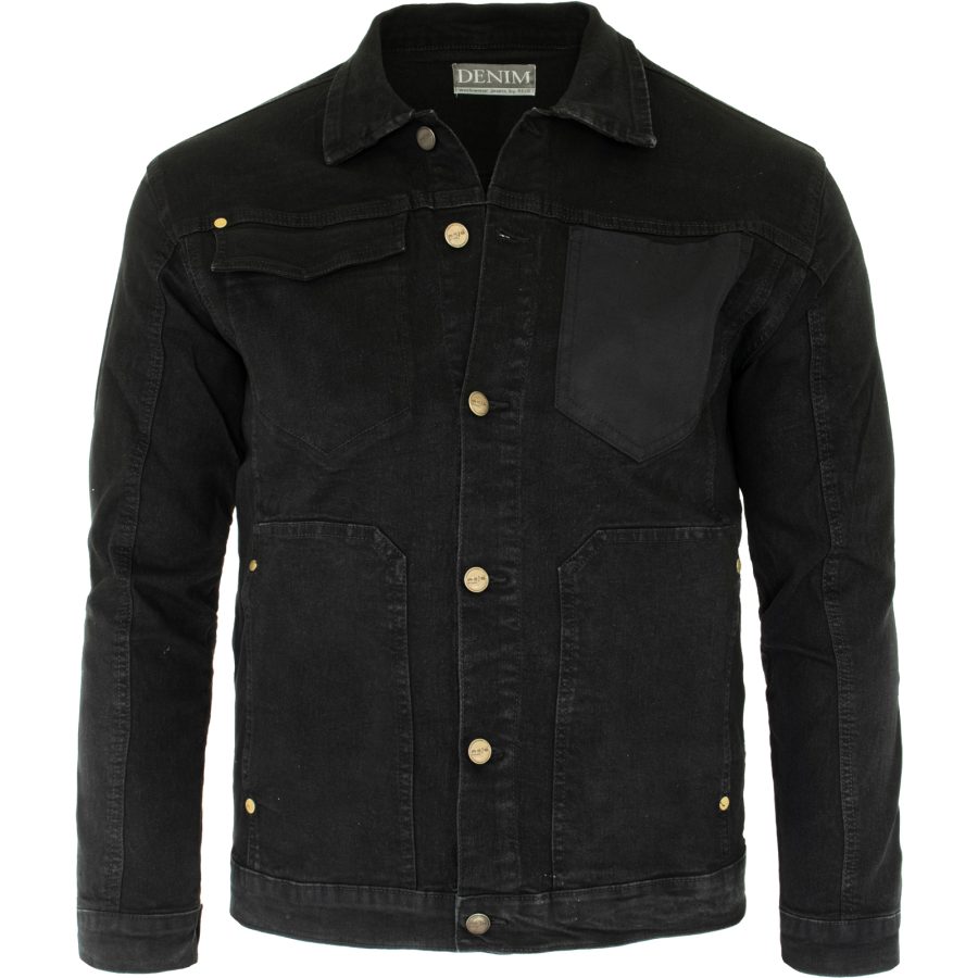 Geaca de lucru din blugi JEANS STRETCH BLACK