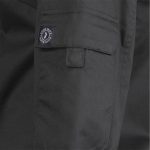 Rondon de bucătar din bumbac negru VOLTA de damă