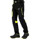 Pantaloni de lucru stretch RAUT BLACK