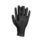 Mănuși mai groase din nitril negru 50 buc BLACKER GRIFF nepudrate