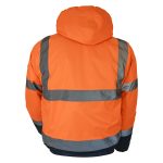 Jachetă de iarnă reflectorizantă BLUE BOMB ORANGE