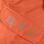 Jachetă de iarnă reflectorizantă BLUE BOMB ORANGE