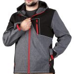 Jachetă softshell Rizzel de bărbați cu glugă