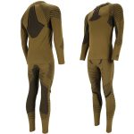 Lenjerie termică și maiou set complet VERRAN KHAKI