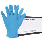 Mănuși de unică folosință din nitril 100 buc NITRIO BLUE nepudrate