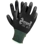 Mănuși de lucru impregnate PU REPO BLACK